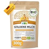 EWL Naturprodukte Bio Goldene Milch 300g,Golden Milk mit Kurkuma,