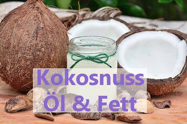 Kokosnussöl Pflanzliche Fette und Öle gesund