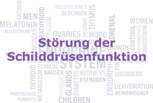 Thyroxin T4 und T3 Schilddrüsenfunktion Störung - Schilddrüsenüberfunktion vs. Schilddrüsenunterfunktion